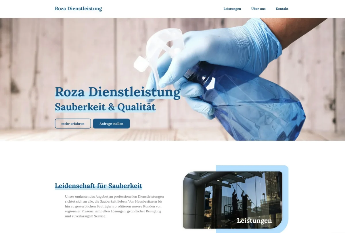 Bossert-WebConcept_Webdesign-Stuttgart_Referenzprojekt_Roza Dienstleistung